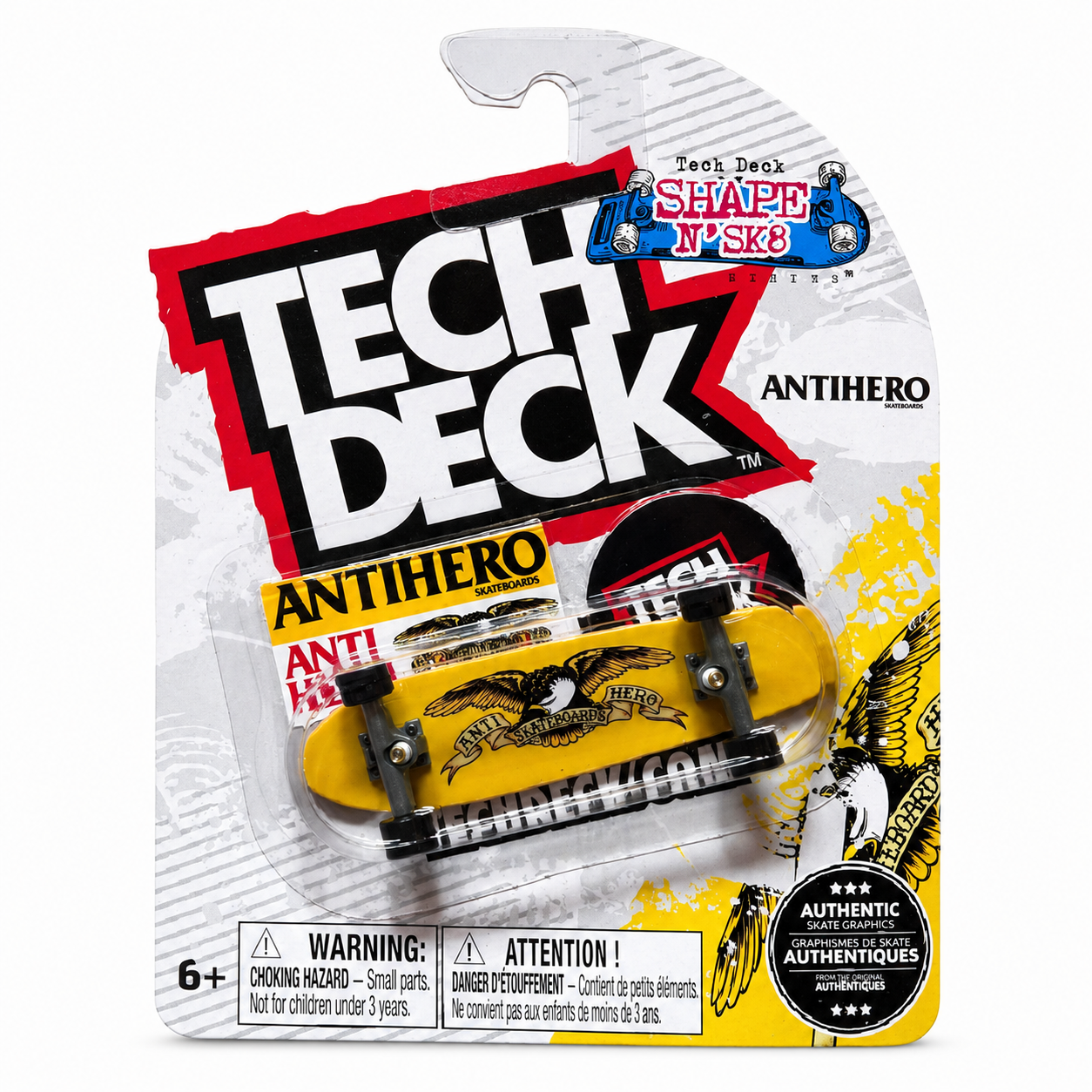 Tech Deck Penny Antihero fingerboard completo profesional – tech deck Uruguay – URUFBSHOP
