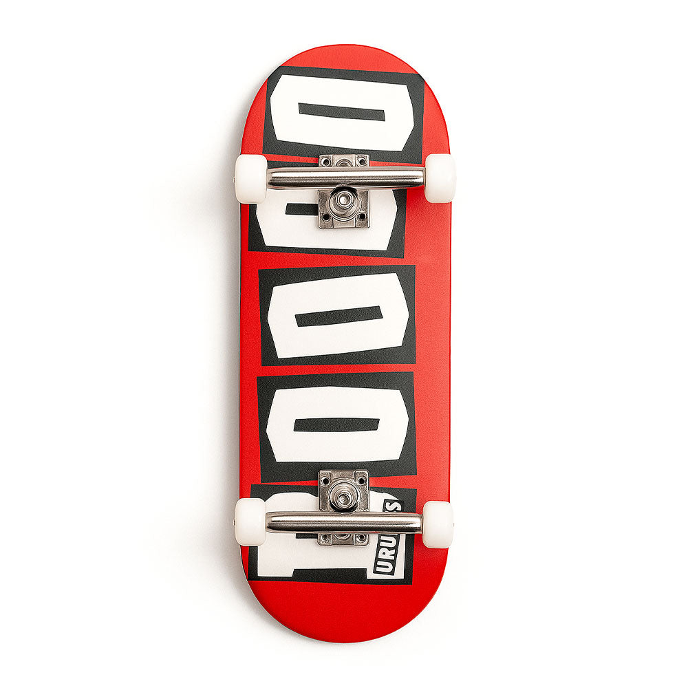 Fingerboard completo PRO URUFBS BOOO BAKER maple 34mm – skate dedos Uruguay – URUFBSHOP