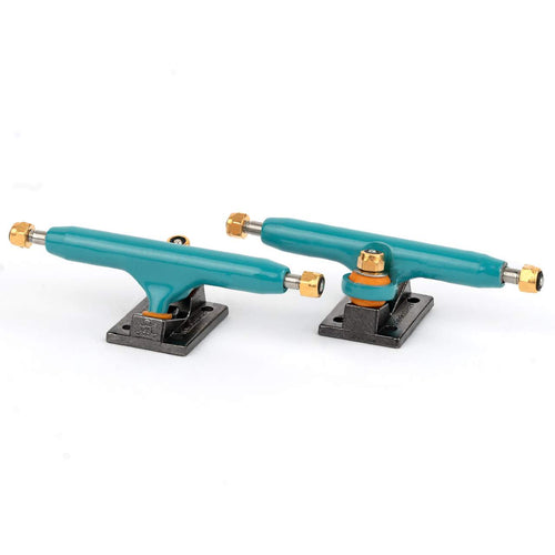 Blackriver Trucks 3.0 Black Turquoise 34mm – trucks fingerboard Blackriver Uruguay – URUFBSHOP