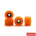 Ruedas Caramel Naranja 7mm 70D – ruedas fingerboard Caramel Uruguay – URUFBSHOP