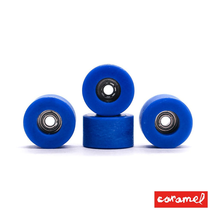 Ruedas Caramel Azules 7mm 65D – ruedas fingerboard Caramel Uruguay – URUFBSHOP