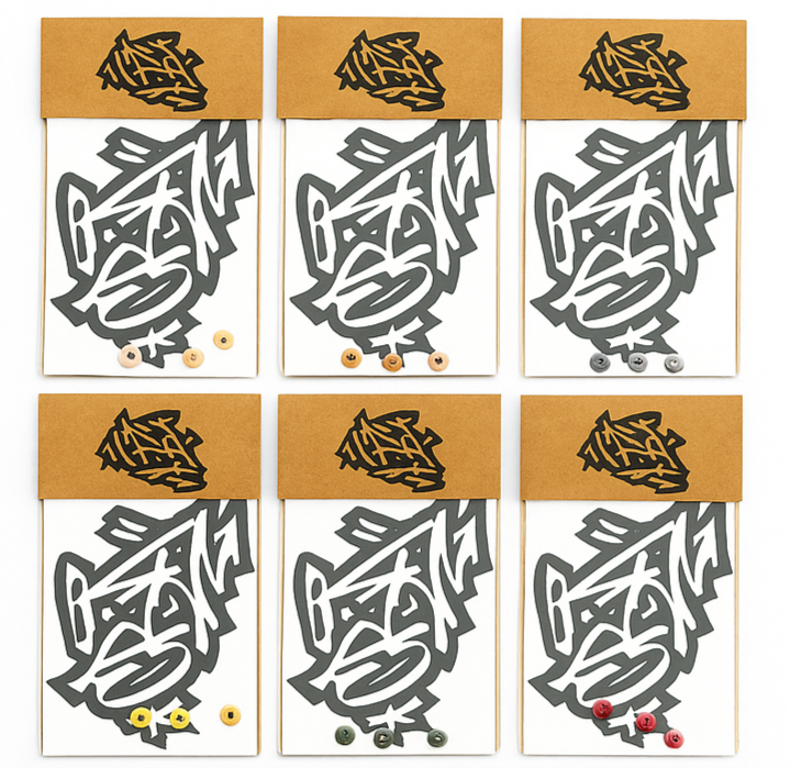 Bushings CBA random color fingerboard – accesorios fingerboard Uruguay – URUFBSHOP