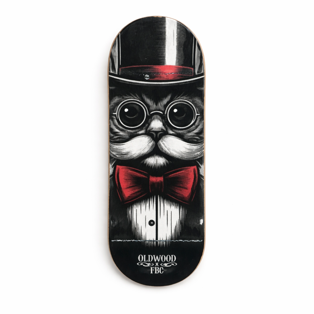 Deck fingerboard Oldwood x FBC 34mm – tabla fingerboard profesional Uruguay – URUFBSHOP