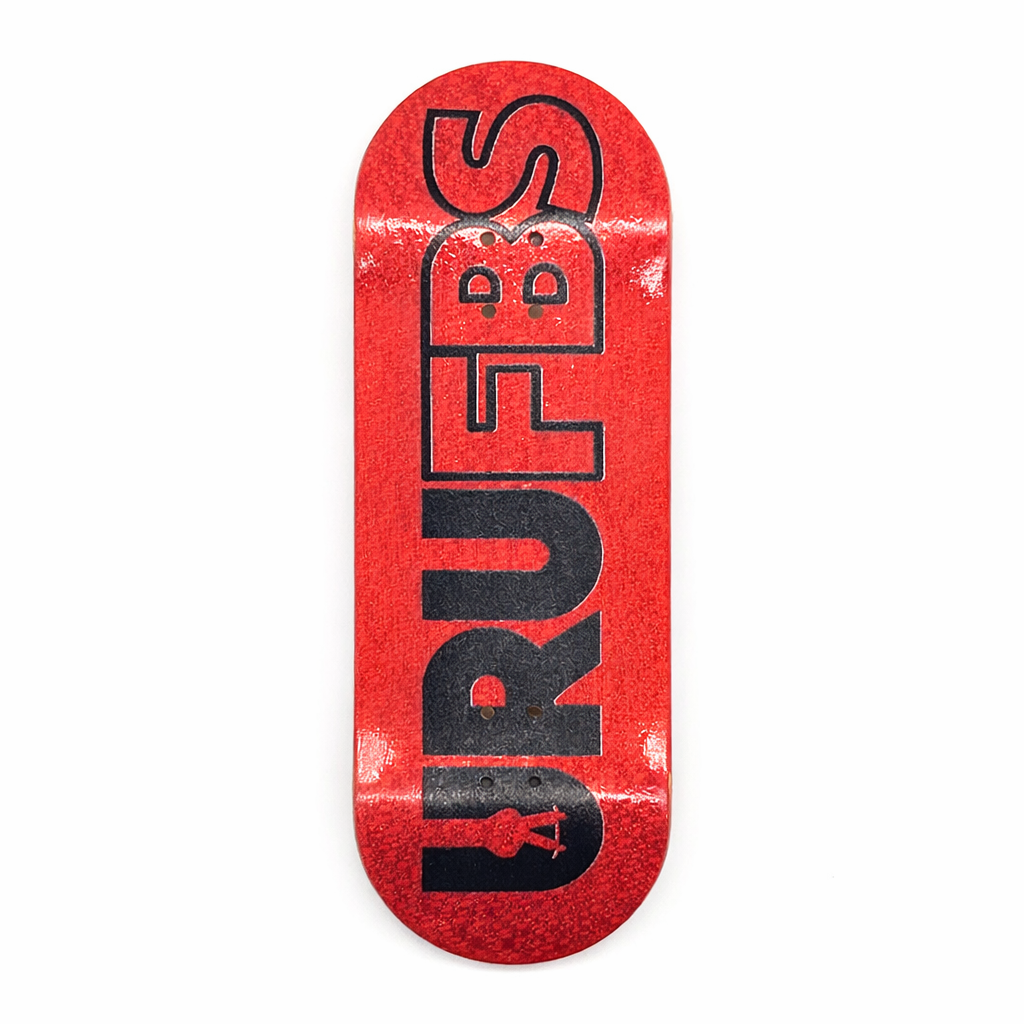 Deck fingerboard URUFBS Standar Logo Red 34mm – tabla fingerboard Uruguay – URUFBSHOP