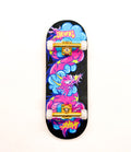 Fingerboard completo PRO URUFBS x Nena Rosa Dragon maple 34mm Negro – skate dedos Uruguay – URUFBSHOP