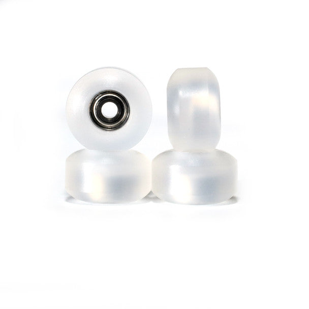 FlatFace G8 Frosted Clear Wheels vista 3 – ruedas fingerboard FlatFace Uruguay – URUFBSHOP