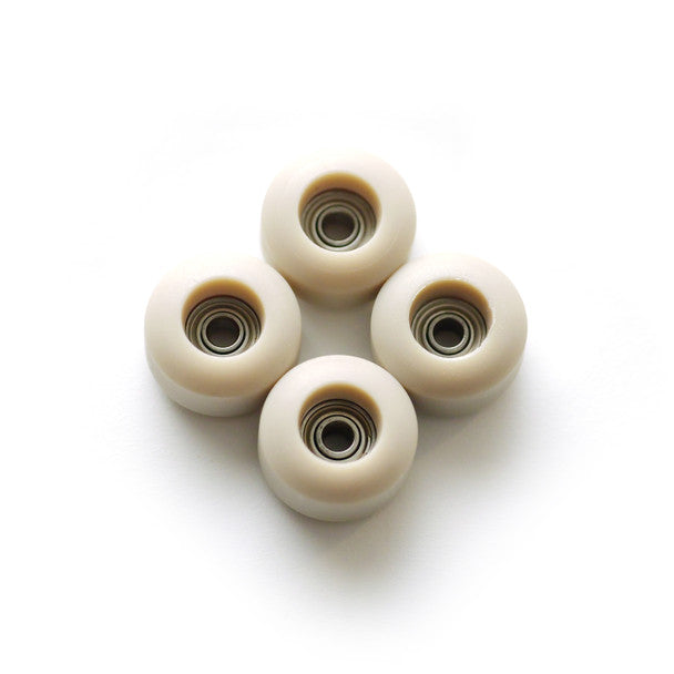 FlatFace G8 Bearing Wheels Tan vista 2 – ruedas fingerboard FlatFace Uruguay – URUFBSHOP