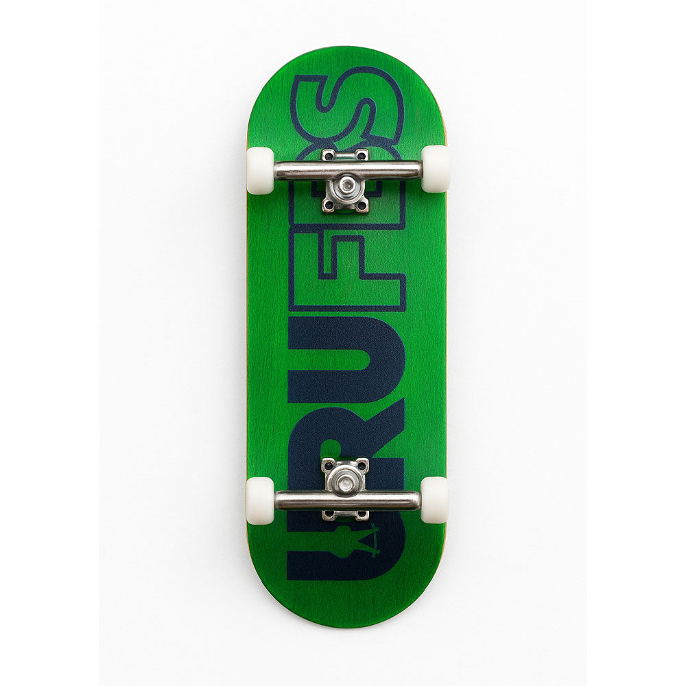 Fingerboard completo profesional URUFBS Verde 34mm – skate dedos Uruguay – URUFBSHOP