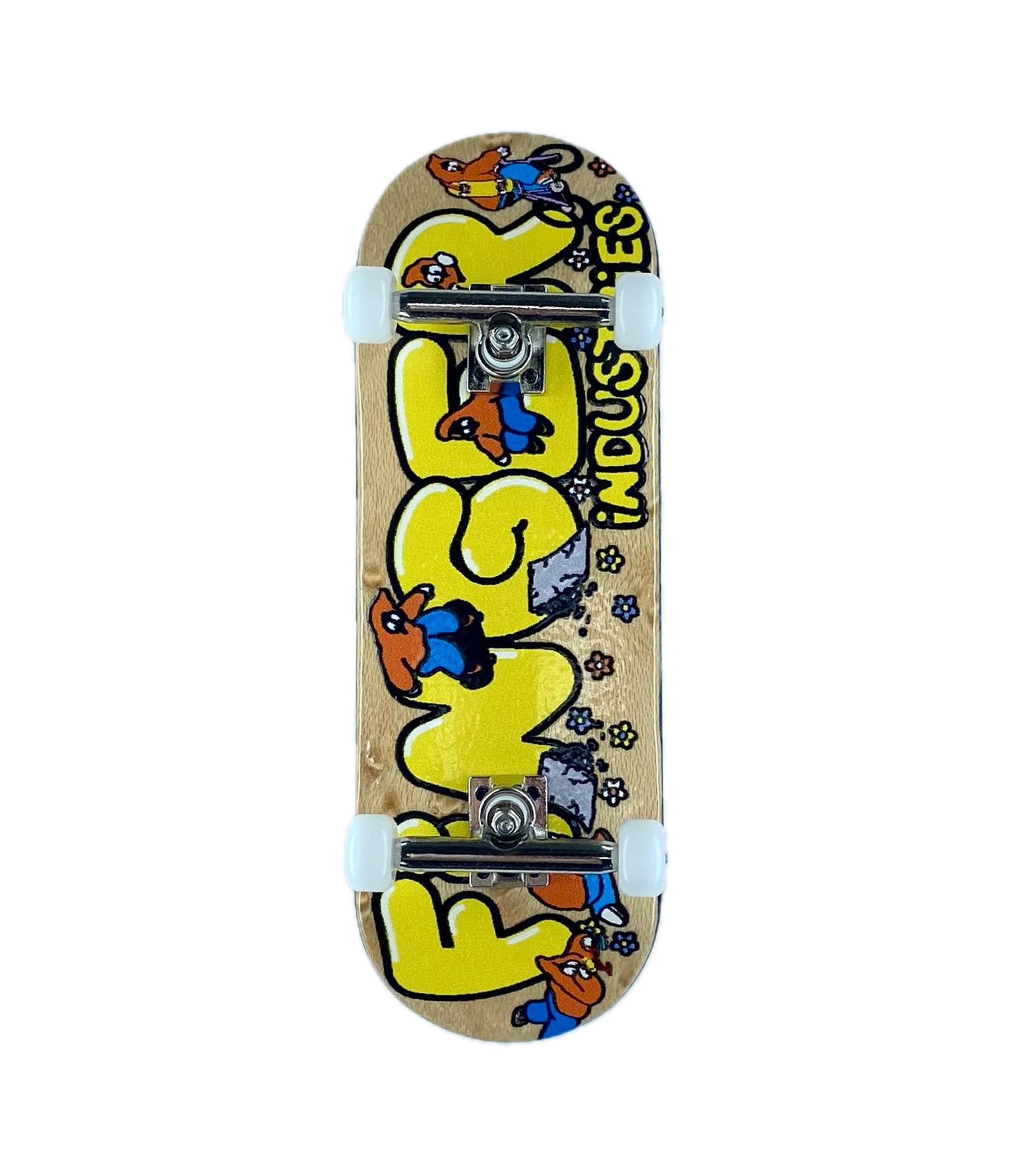 Fingerboard completo Pro Fingerindustries IGOR WALLRIDE maple 32mm – skate dedos Uruguay – URUFBSHOP