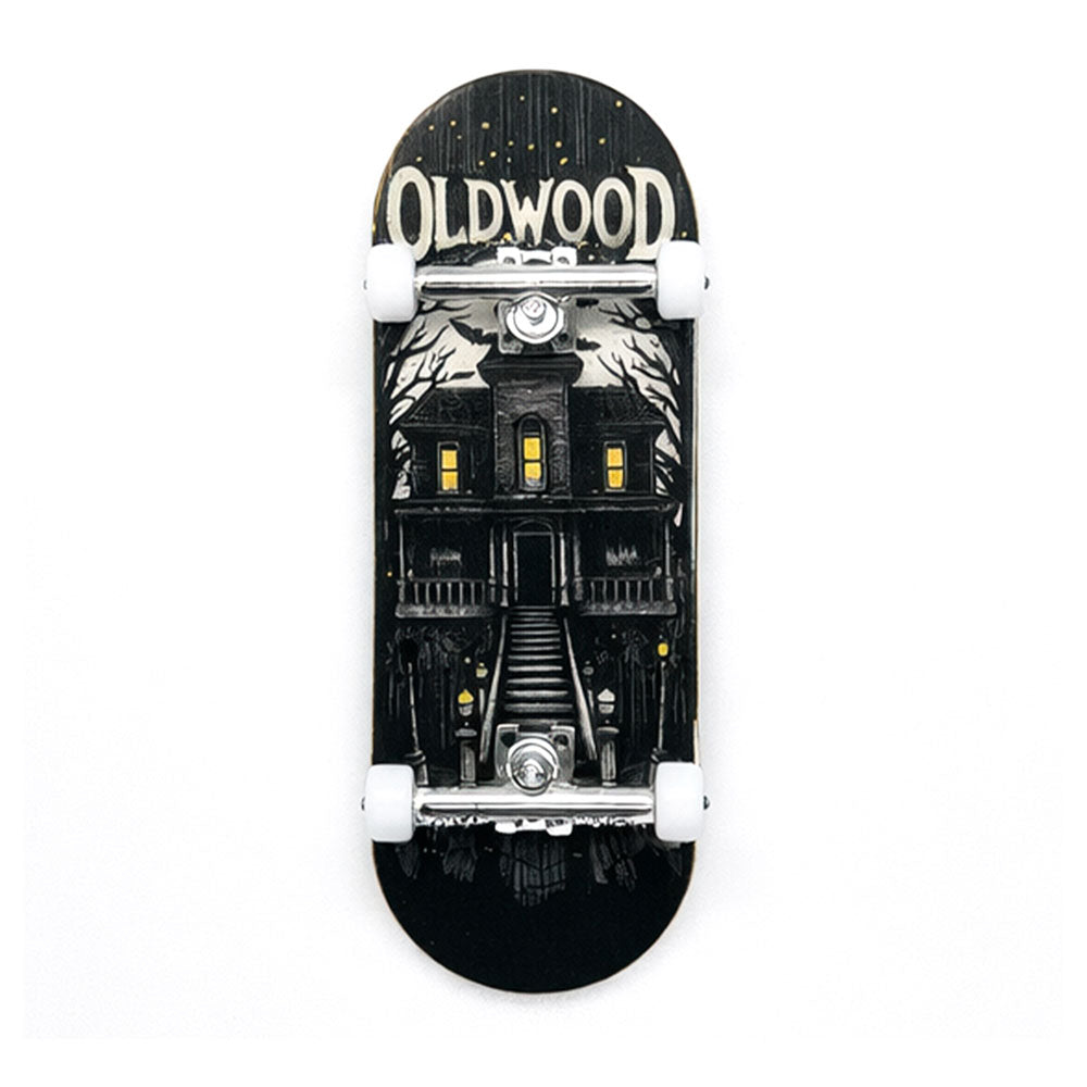 Fingerboard completo PRO Oldwood House 34mm – fingerboard profesional Uruguay – URUFBSHOP