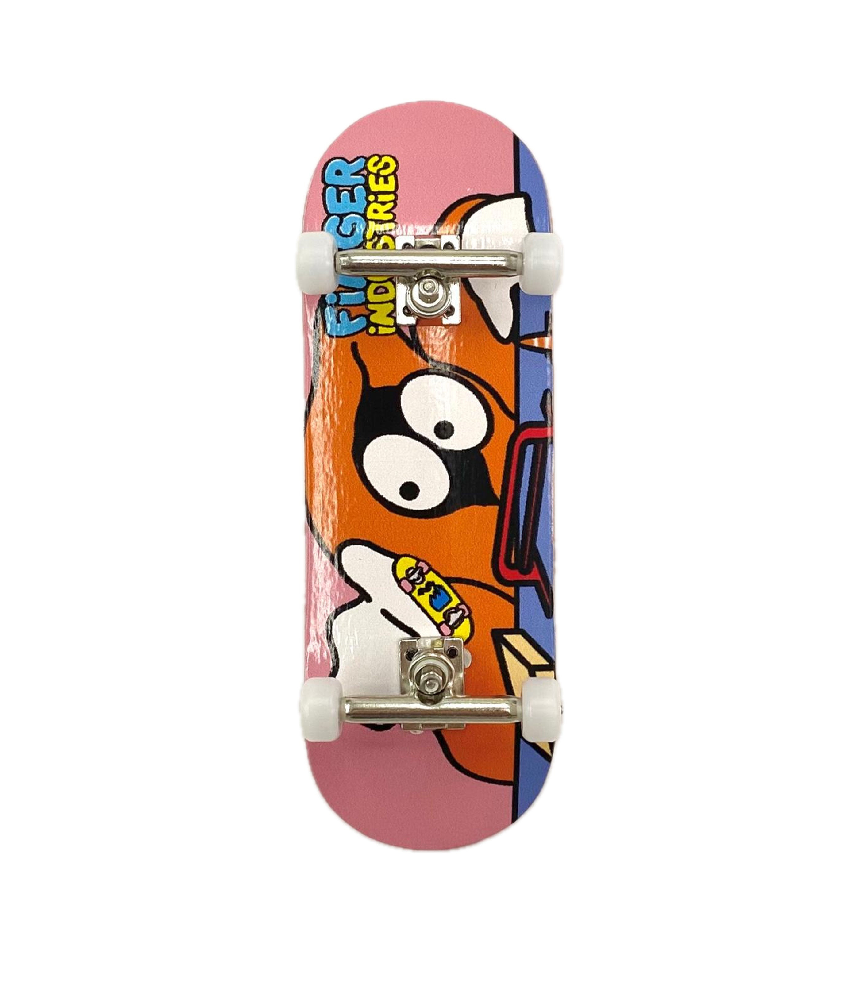 Fingerboard completo Pro Fingerindustries IGOR SITUATION maple 34mm – skate dedos Uruguay – URUFBSHOP