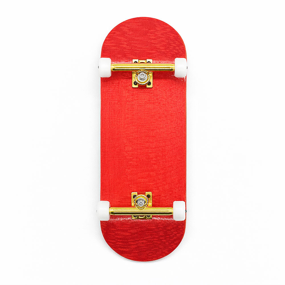 Fingerboard completo starter Basic Rojo 34mm – skate dedos Uruguay – URUFBSHOP