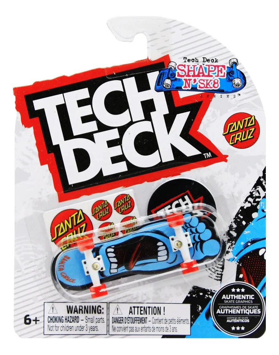 Tech Deck Santa Cruz Foot Rare fingerboard completo profesional – tech deck Uruguay – URUFBSHOP
