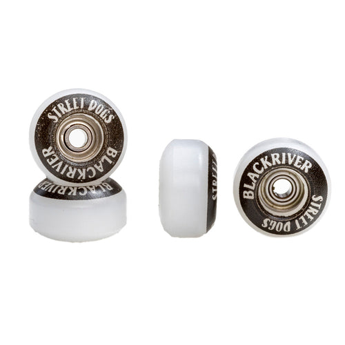 Blackriver Street Dogs Wheels Black vista 1 – ruedas fingerboard Blackriver Uruguay – URUFBSHOP