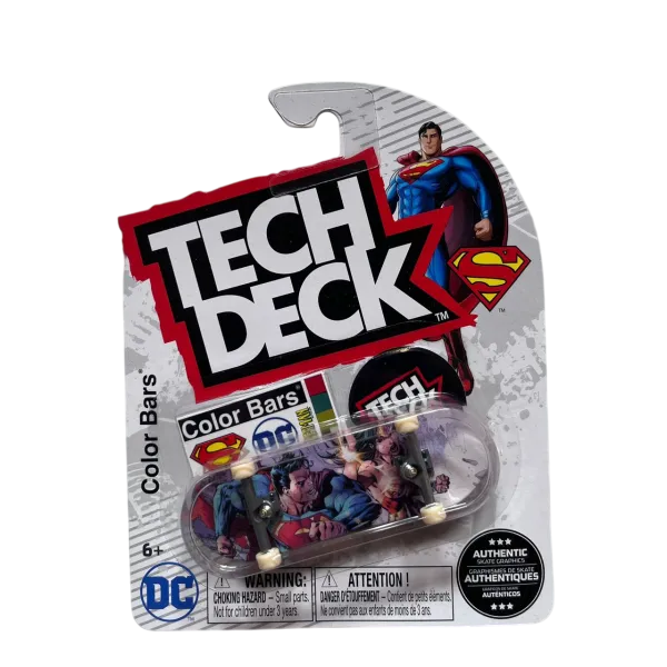 Tech Deck Superman fingerboard completo profesional – tech deck Uruguay – URUFBSHOP