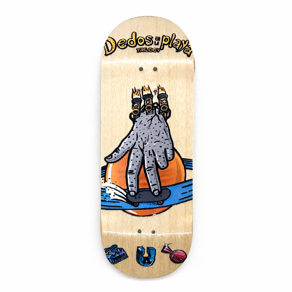 Deck fingerboard URUFBS High Shape Trilogy edición limitada 34mm – tabla fingerboard Uruguay – URUFBSHOP