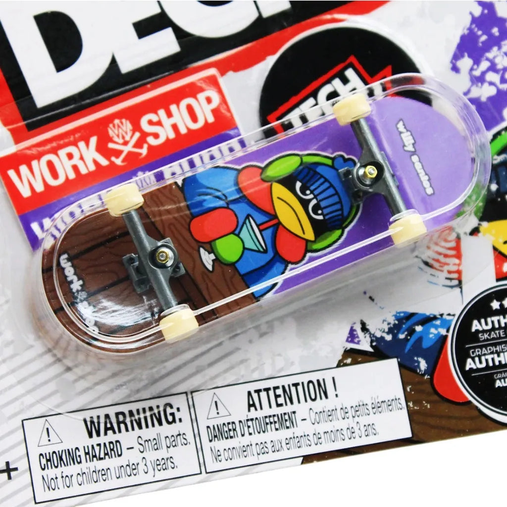 Tech Deck Workshop fingerboard completo vista lateral – tech deck Uruguay – URUFBSHOP
