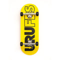 Fingerboard completo profesional URUFBS Amarillo 34mm – skate dedos Uruguay – URUFBSHOP