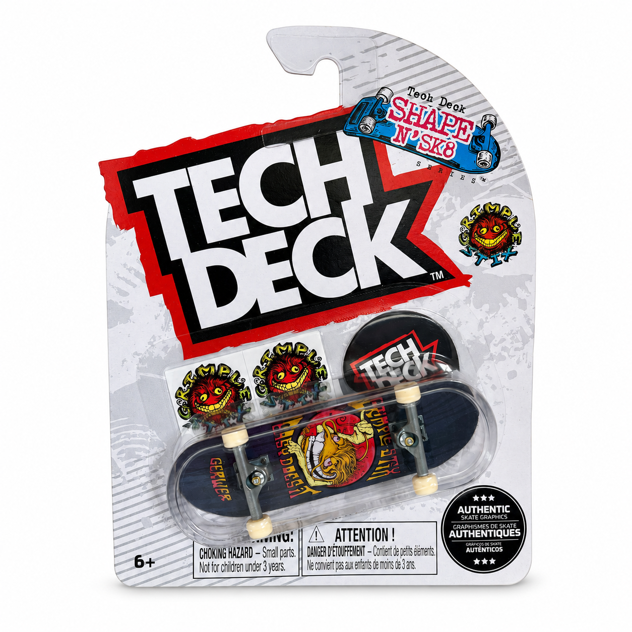 Tech Deck Cripple Skate fingerboard completo profesional – tech deck Uruguay – URUFBSHOP