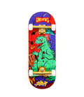 Fingerboard completo PRO URUFBS x Nena Rosa Dinozilla maple 34mm Rojo – skate dedos Uruguay – URUFBSHOP