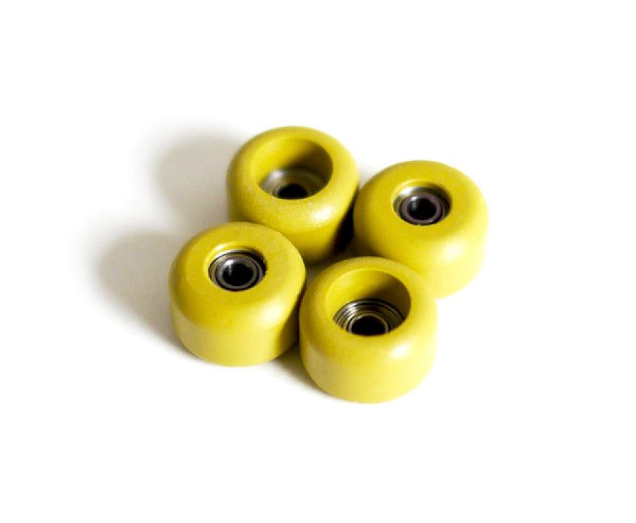 FlatFace G6-O Bearing Wheels Gold – ruedas fingerboard FlatFace Uruguay – URUFBSHOP