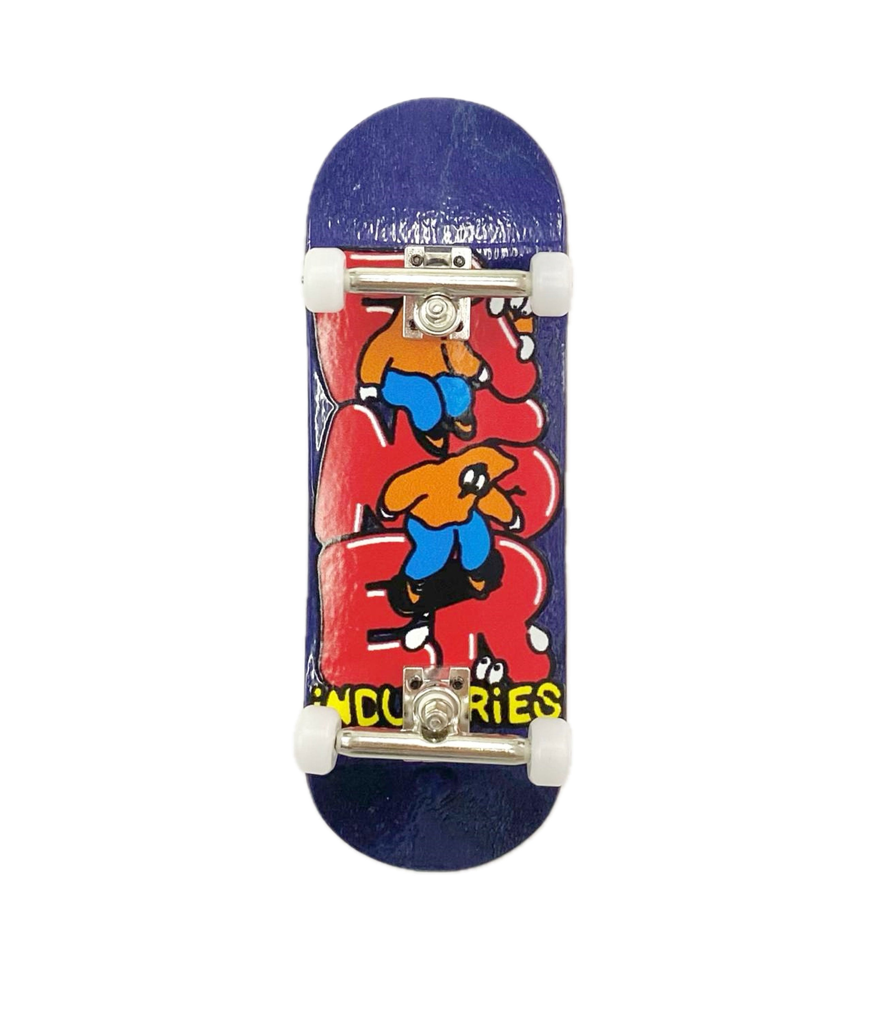 Fingerboard completo Pro Fingerindustries IGOR WALLRIDE maple 34mm – skate dedos Uruguay – URUFBSHOP