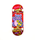 Fingerboard completo PRO URUFBS x Nena Rosa Maneki-Neko maple 34mm Rojo – skate dedos Uruguay – URUFBSHOP