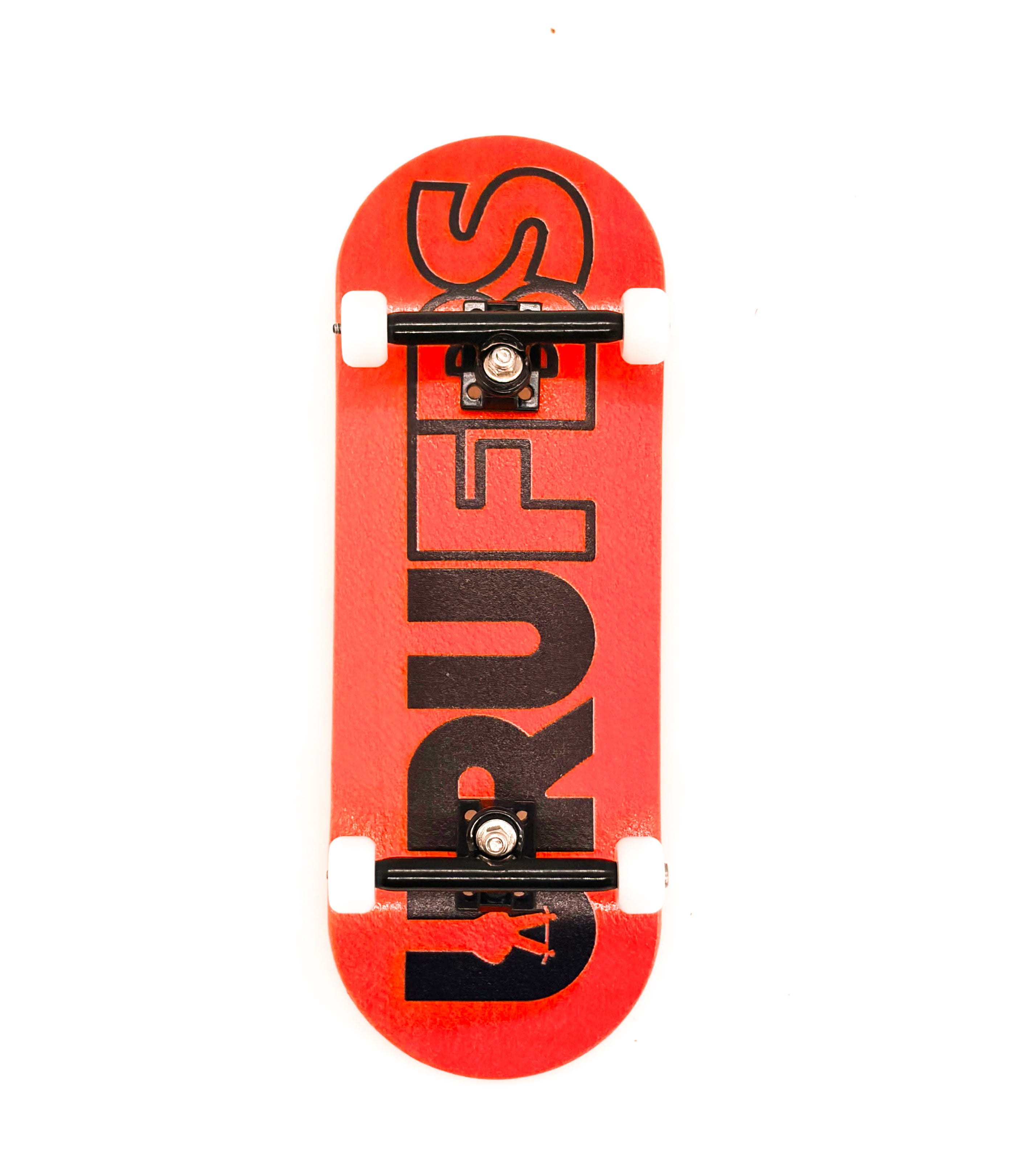 Fingerboard completo profesional URUFBS Naranja 34mm – skate dedos Uruguay – URUFBSHOP